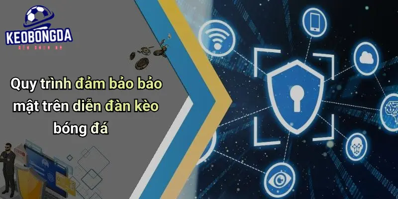 Quy trình đảm bảo bảo mật trên diễn đàn kèo bóng đá