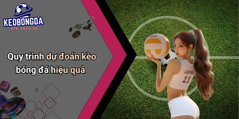 Quy trình dự đoán kèo bóng đá hiệu quả