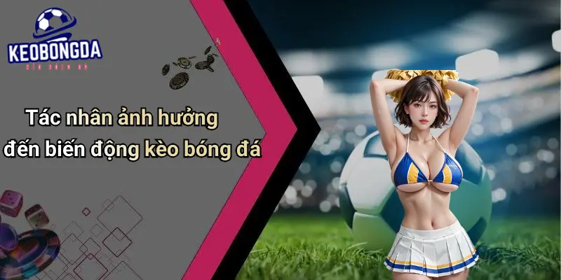 Tác nhân ảnh hưởng đến biến động kèo bóng đá