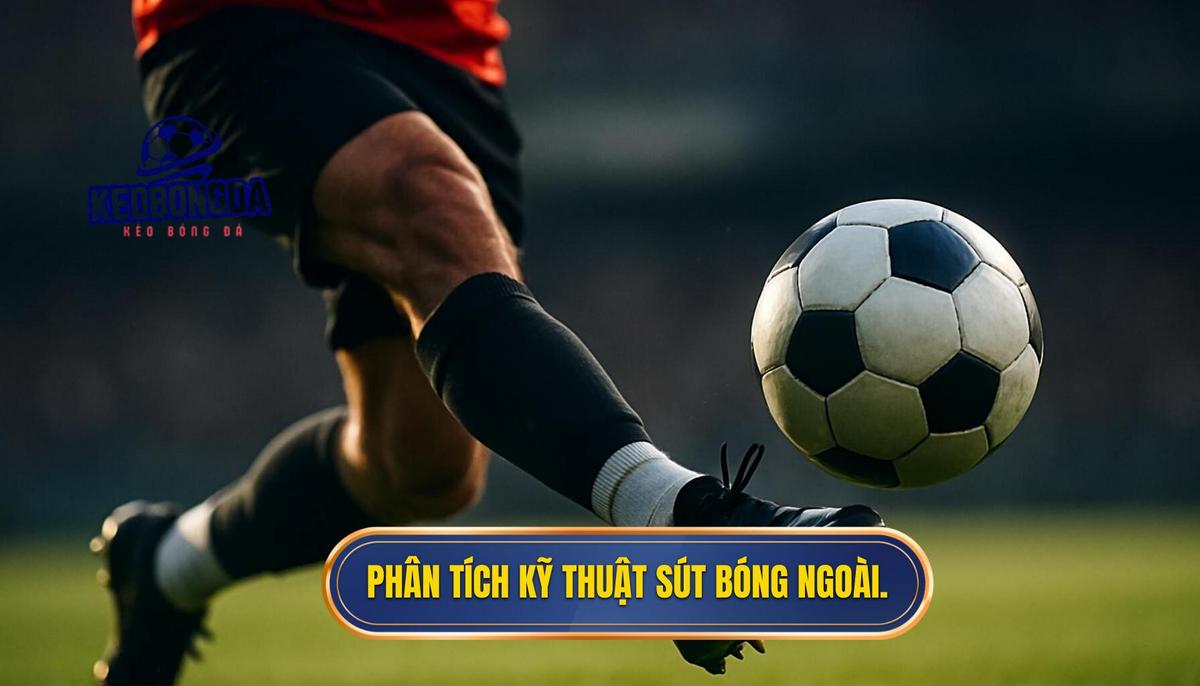 Phân tích chi tiết quy trình thực hiện kỹ thuật sút bóng bằng má ngoài