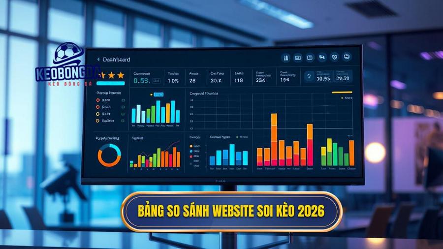 Bảng so sánh website soi kèo 2026