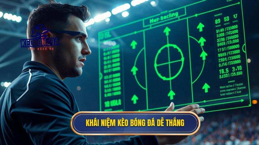 1. Khái niệm kèo bóng đá dễ thắng